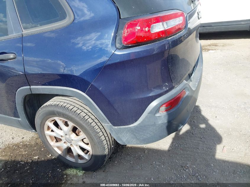 2015 Jeep Cherokee Sport VIN: 1C4PJLAB0FW607728 Lot: 43389863