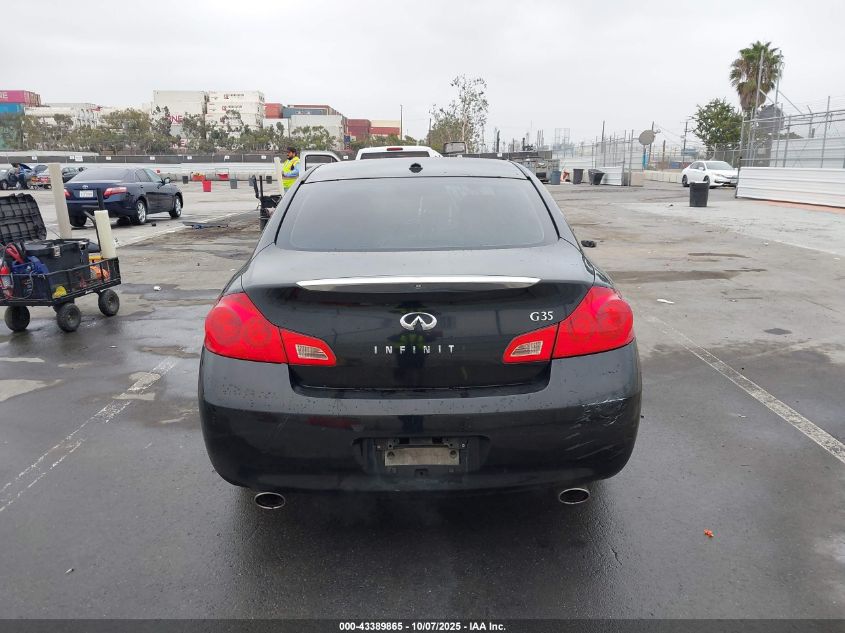 2008 Infiniti G35 Journey VIN: JNKBV61E78M217264 Lot: 43389865