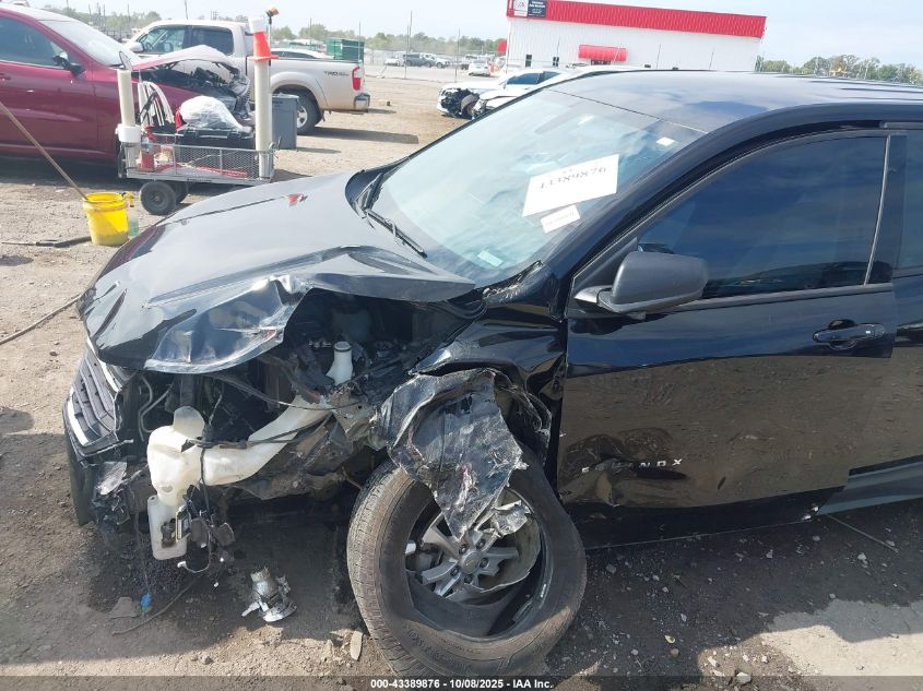 2019 Chevrolet Equinox Ls VIN: 2GNAXHEV5K6295780 Lot: 43389876