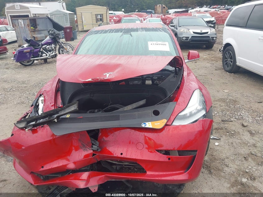 2018 Tesla Model 3 Long Range/Mid Range VIN: 5YJ3E1EA2JF016886 Lot: 43389900