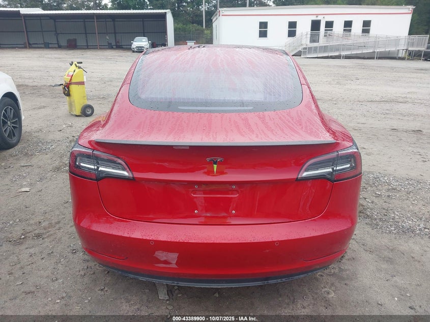 2018 Tesla Model 3 Long Range/Mid Range VIN: 5YJ3E1EA2JF016886 Lot: 43389900