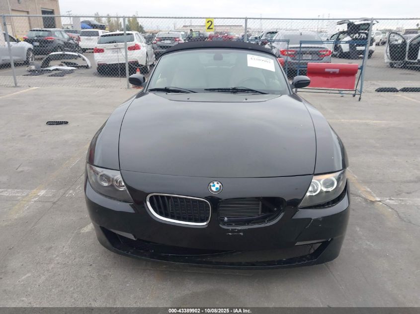 2006 BMW Z4 3.0I VIN: 4USBU33506LW66668 Lot: 43389902