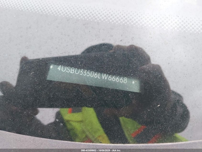 2006 BMW Z4 3.0I VIN: 4USBU33506LW66668 Lot: 43389902