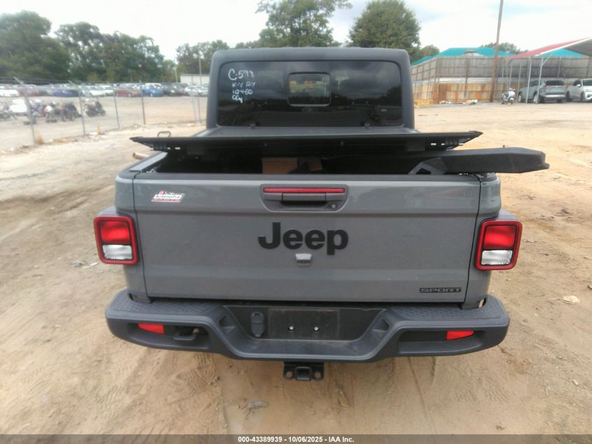 2021 Jeep Gladiator Sport S 4X4 VIN: 1C6HJTAG8ML532850 Lot: 43389939