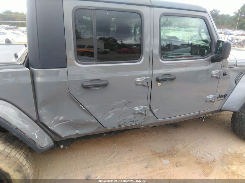 2021 Jeep Gladiator Sport S 4X4 VIN: 1C6HJTAG8ML532850 Lot: 43389939