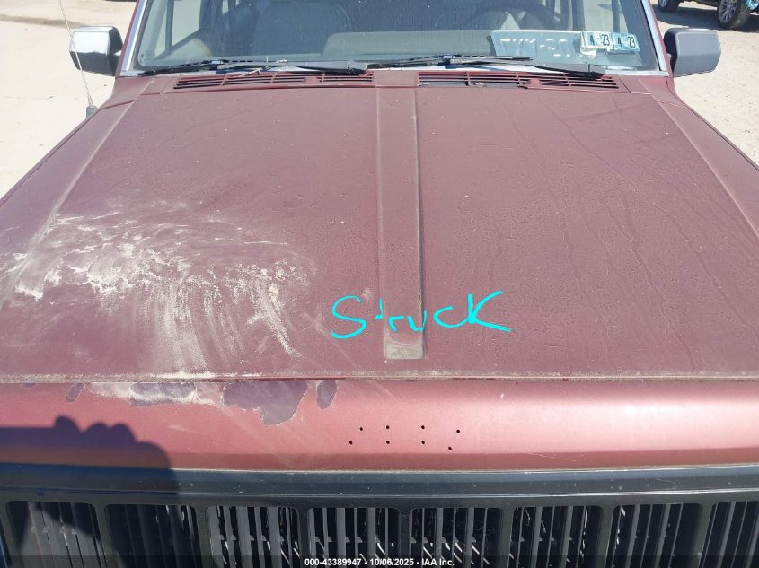 1988 Jeep Cherokee VIN: 1JCHR7811JT061063 Lot: 43389947