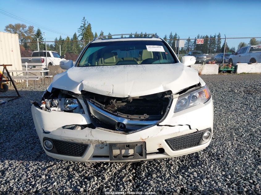 2015 Acura Rdx VIN: 5J8TB4H55FL013284 Lot: 43389994