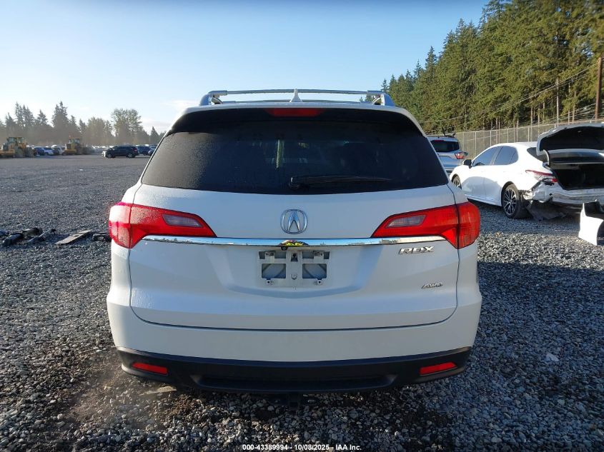 2015 Acura Rdx VIN: 5J8TB4H55FL013284 Lot: 43389994