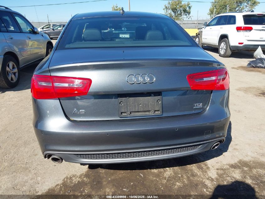 2015 Audi A6 3.0 Tdi Premium Plus VIN: WAUHMAFCXFN012292 Lot: 43389998
