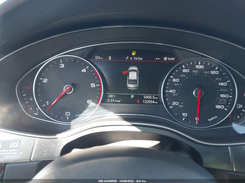 2015 Audi A6 3.0 Tdi Premium Plus VIN: WAUHMAFCXFN012292 Lot: 43389998