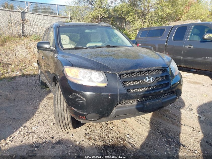 2008 Hyundai Santa Fe Gls VIN: 5NMSG73D68H190667 Lot: 43390001