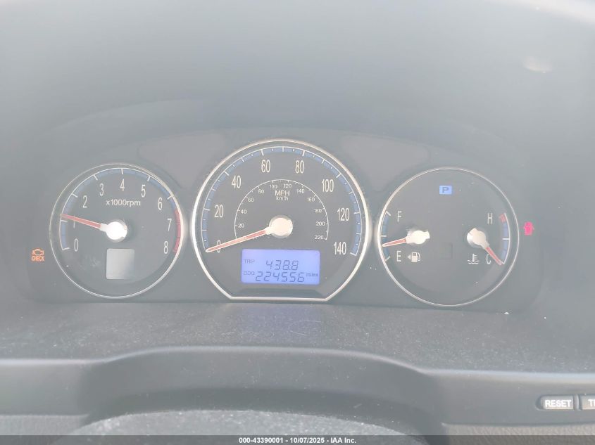 2008 Hyundai Santa Fe Gls VIN: 5NMSG73D68H190667 Lot: 43390001