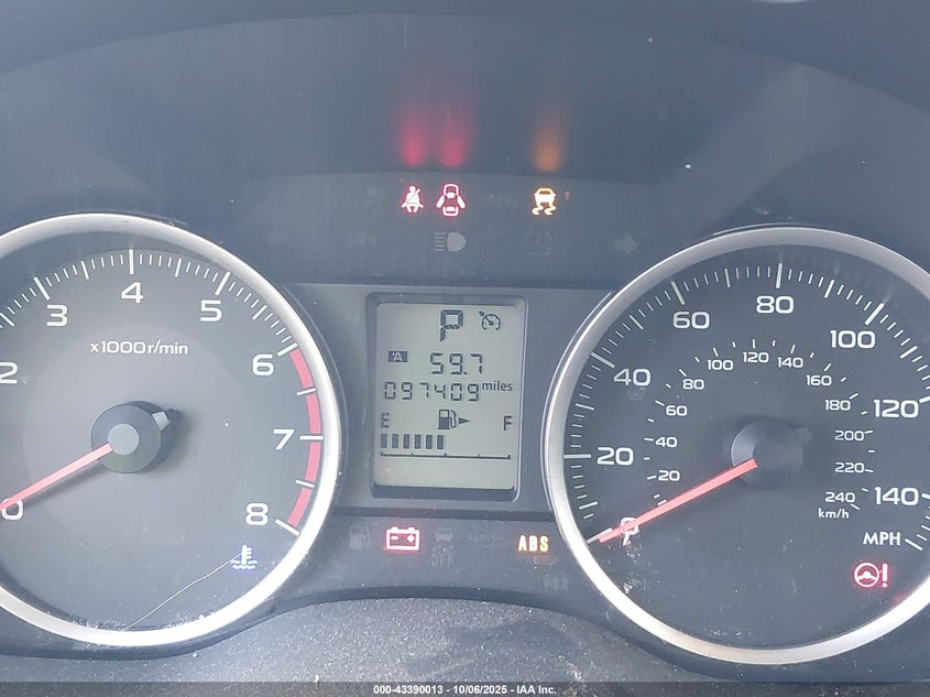 2017 Subaru Forester 2.5I VIN: JF2SJABC8HH509061 Lot: 43390013