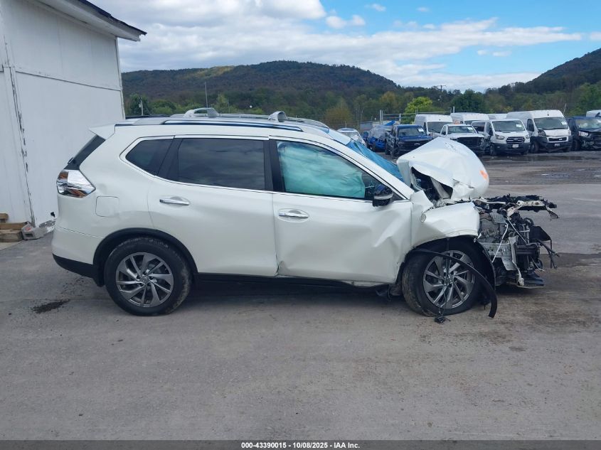 2015 Nissan Rogue Sl VIN: 5N1AT2MV2FC901600 Lot: 43390015