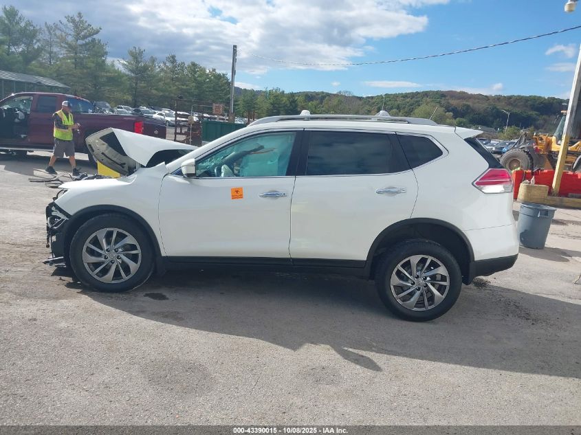 2015 Nissan Rogue Sl VIN: 5N1AT2MV2FC901600 Lot: 43390015
