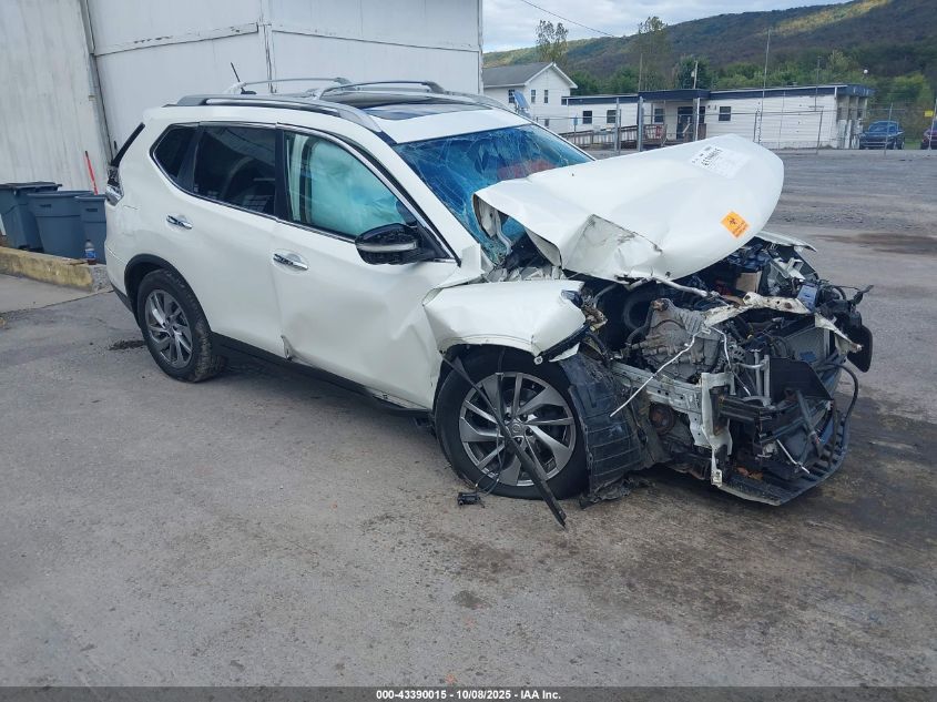 2015 Nissan Rogue Sl VIN: 5N1AT2MV2FC901600 Lot: 43390015