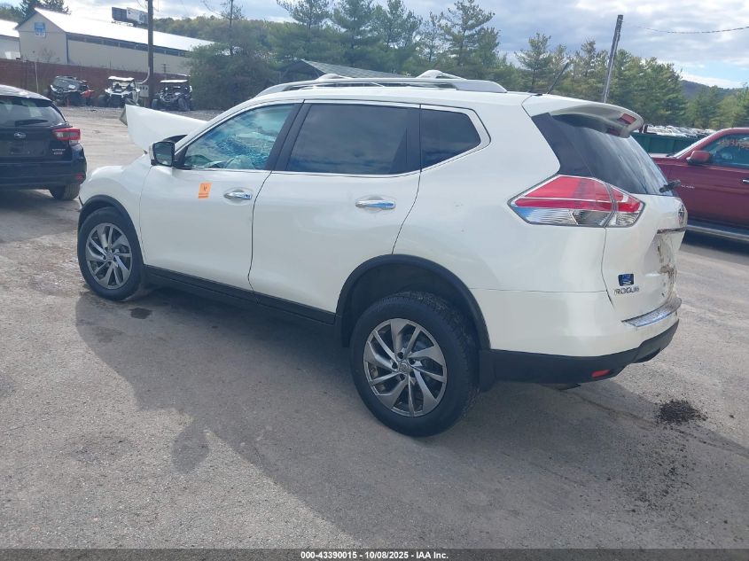 2015 Nissan Rogue Sl VIN: 5N1AT2MV2FC901600 Lot: 43390015