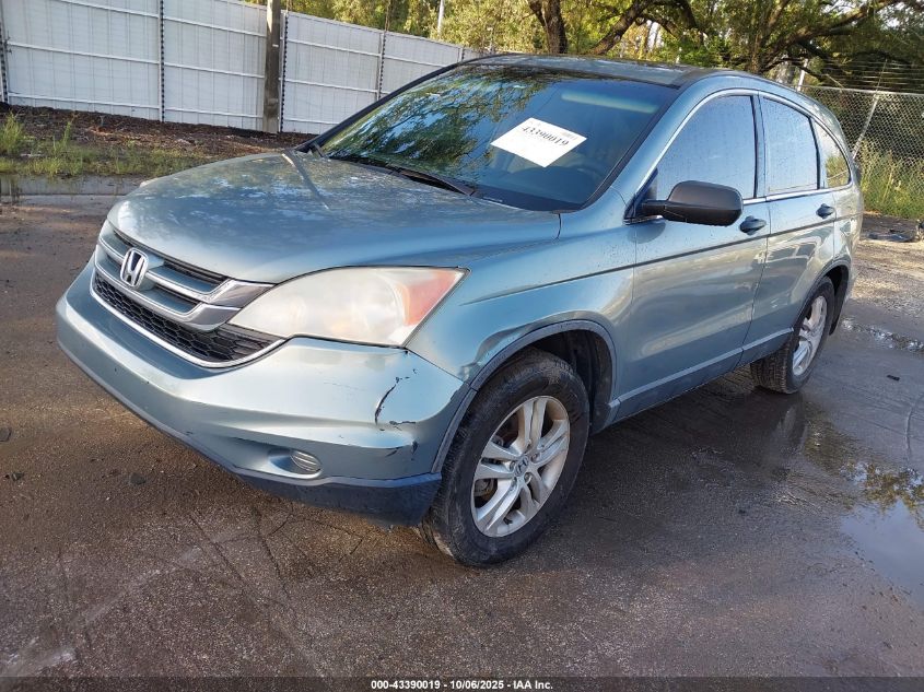 2010 Honda Cr-V Ex VIN: 5J6RE3H56AL019883 Lot: 43390019