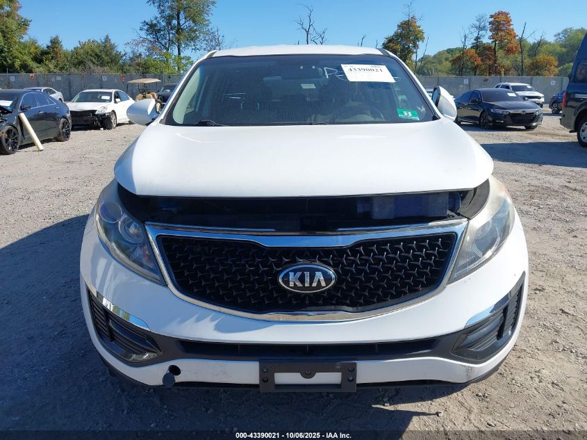 2016 Kia Sportage Lx VIN: KNDPBCAC4G7852145 Lot: 43390021
