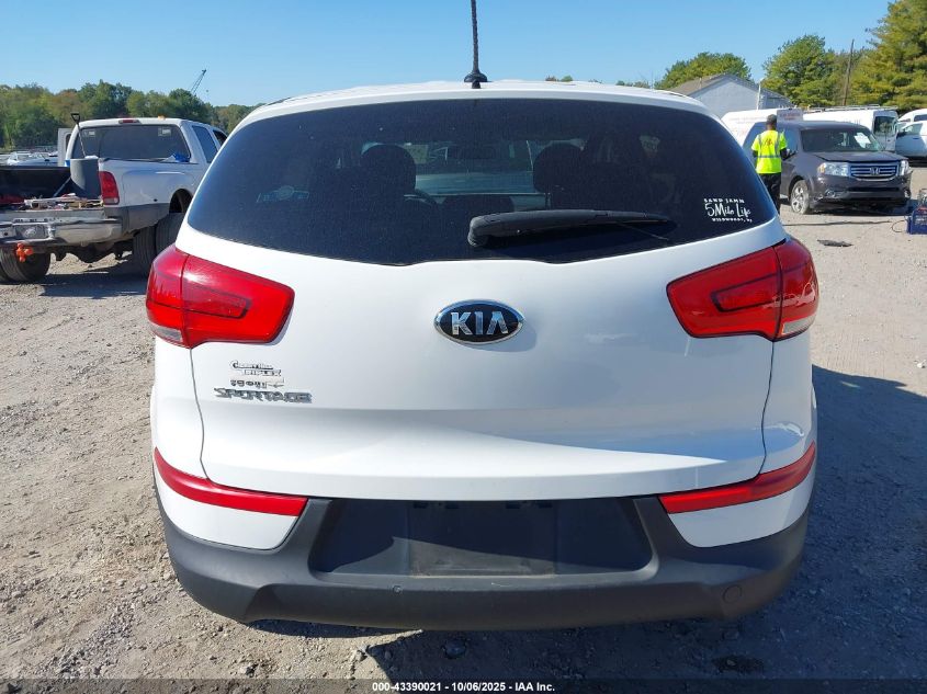 2016 Kia Sportage Lx VIN: KNDPBCAC4G7852145 Lot: 43390021