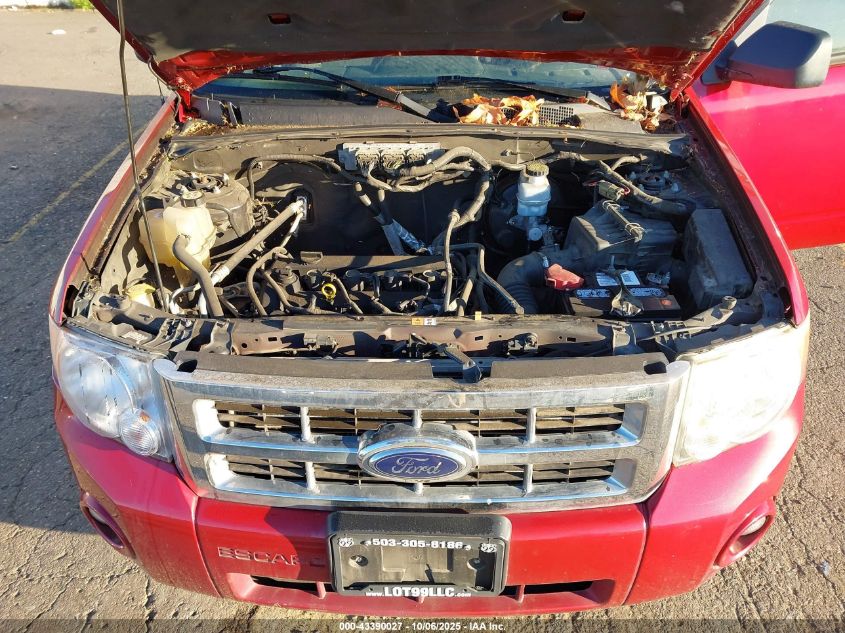 2010 Ford Escape Xlt VIN: 1FMCU0D75AKC92299 Lot: 43390027