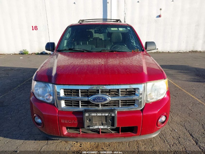 2010 Ford Escape Xlt VIN: 1FMCU0D75AKC92299 Lot: 43390027