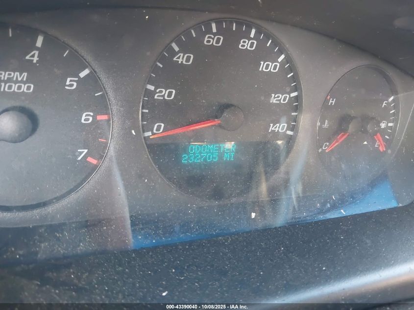 2008 Chevrolet Impala Police VIN: 2G1WS583081336689 Lot: 43390040