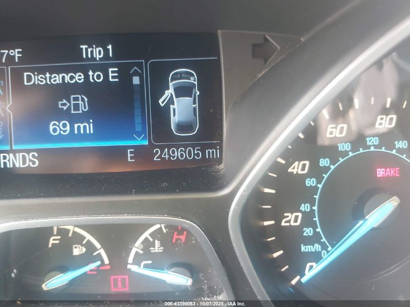 2014 Ford Escape Titanium VIN: 1FMCU0JX2EUC19826 Lot: 43390063