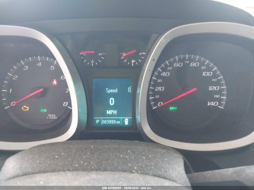 2012 Chevrolet Equinox 1Lt VIN: 2GNALDEK5C6209072 Lot: 43390069