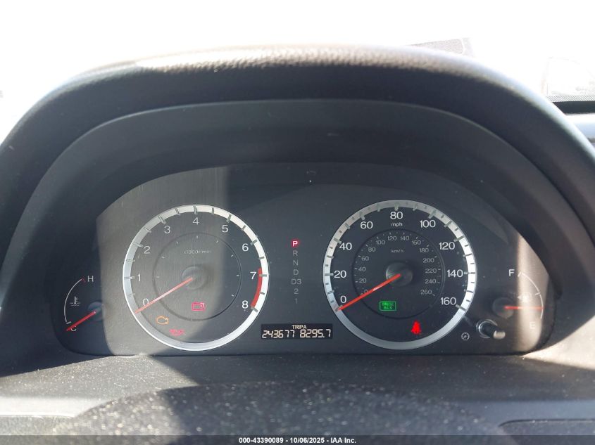 2012 Honda Accord 3.5 Ex-L VIN: 1HGCP3F89CA041461 Lot: 43390089