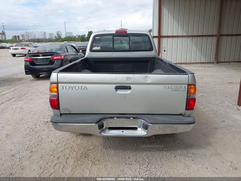 2002 Toyota Tacoma Base V6 VIN: 5TEWN72N12Z127288 Lot: 43390099