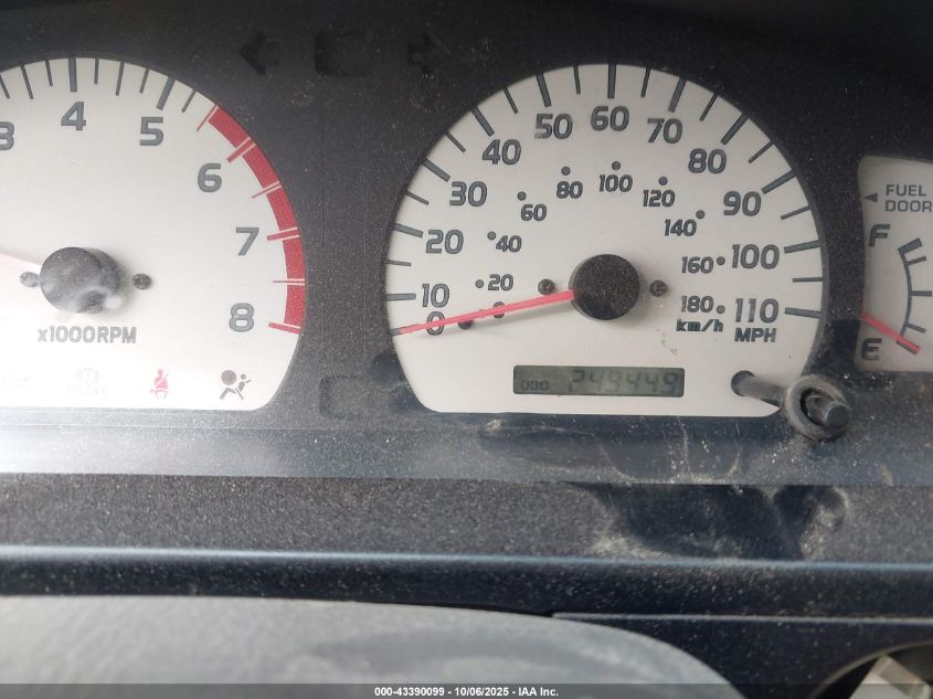 2002 Toyota Tacoma Base V6 VIN: 5TEWN72N12Z127288 Lot: 43390099