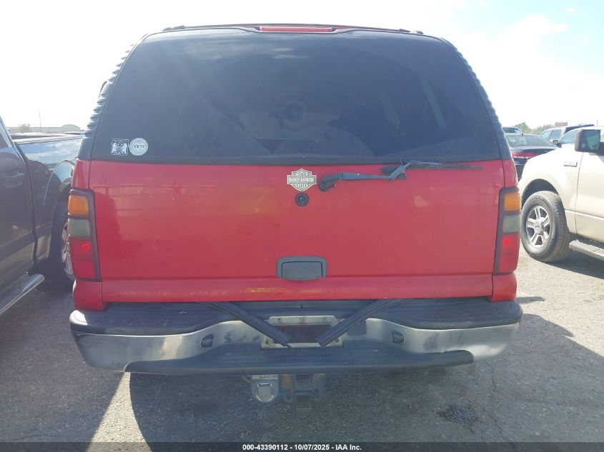 2002 Chevrolet Tahoe Ls VIN: 1GNEC13Z12R231959 Lot: 43390112