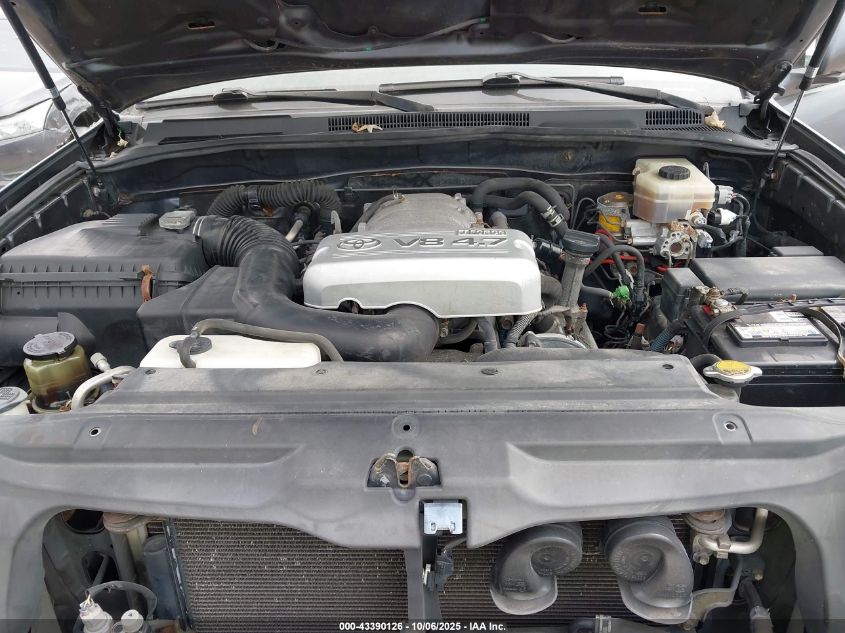 2003 Toyota 4Runner Sr5 Sport V8 VIN: JTEBT14R238008388 Lot: 43390126