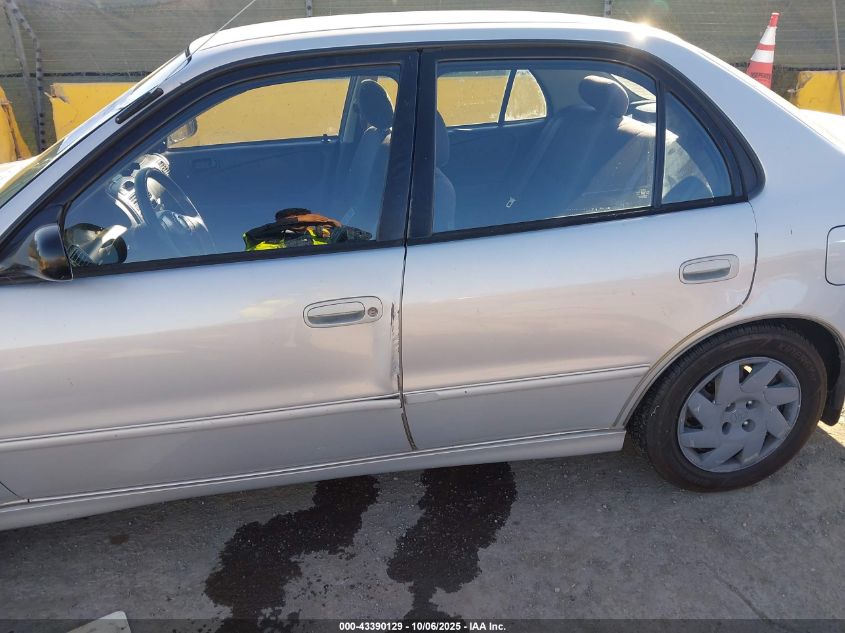 2002 Toyota Corolla S VIN: 1NXBR12EX2Z579616 Lot: 43390129