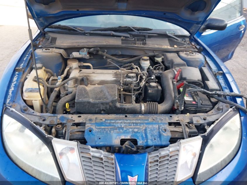 2005 Pontiac Sunfire VIN: 3G2JB12F55S106731 Lot: 43390141