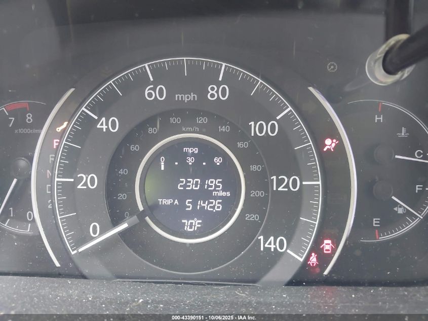 2014 Honda Cr-V Lx VIN: 5J6RM3H3XEL038024 Lot: 43390151