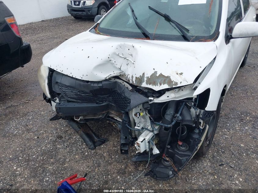 2010 Toyota Corolla Le VIN: 1NXBU4EEXAZ350380 Lot: 43390155