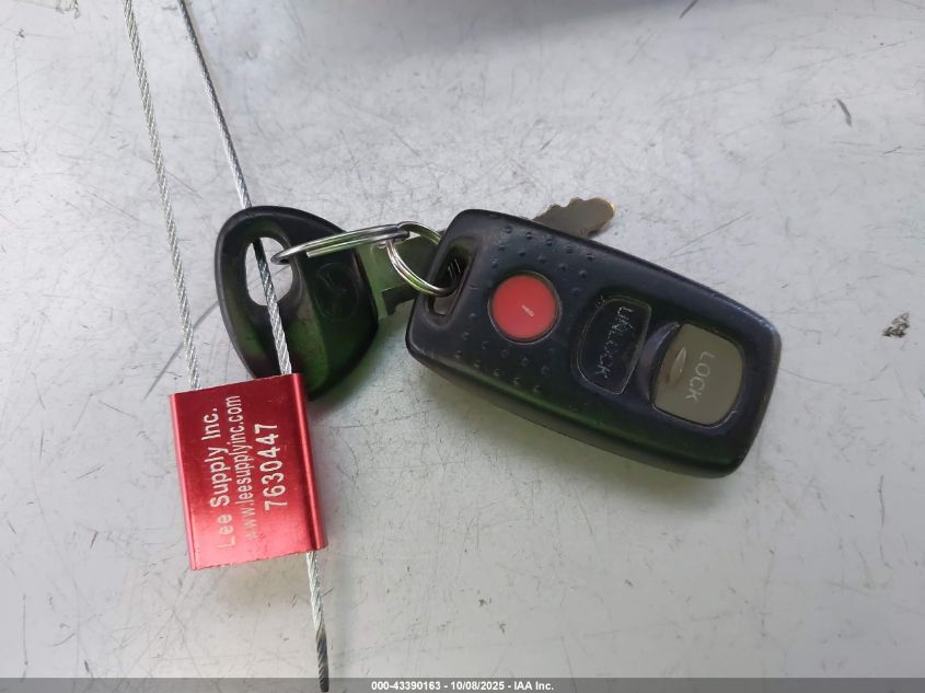 2000 Mazda Mpv Dx/Es/Lx VIN: JM3LW28G9Y0127163 Lot: 43390163