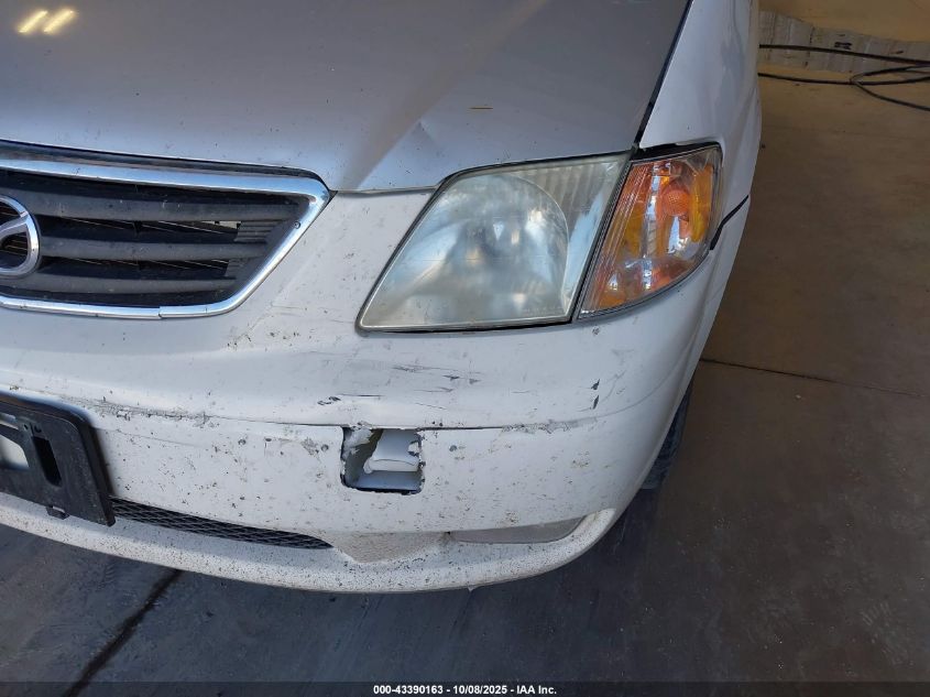 2000 Mazda Mpv Dx/Es/Lx VIN: JM3LW28G9Y0127163 Lot: 43390163