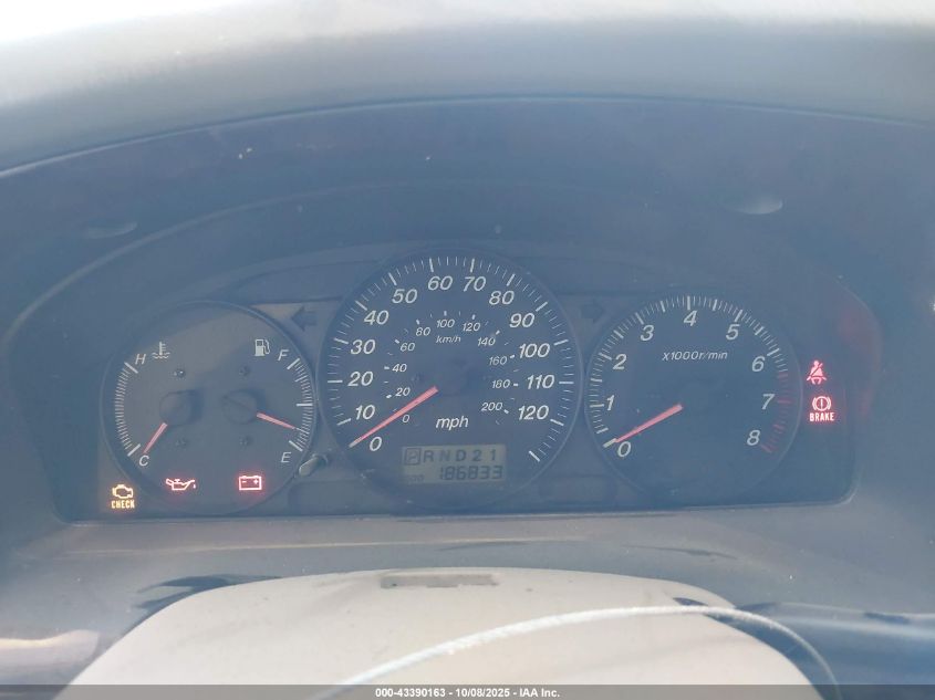 2000 Mazda Mpv Dx/Es/Lx VIN: JM3LW28G9Y0127163 Lot: 43390163