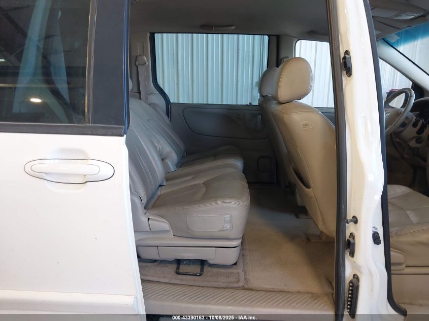 2000 Mazda Mpv Dx/Es/Lx VIN: JM3LW28G9Y0127163 Lot: 43390163