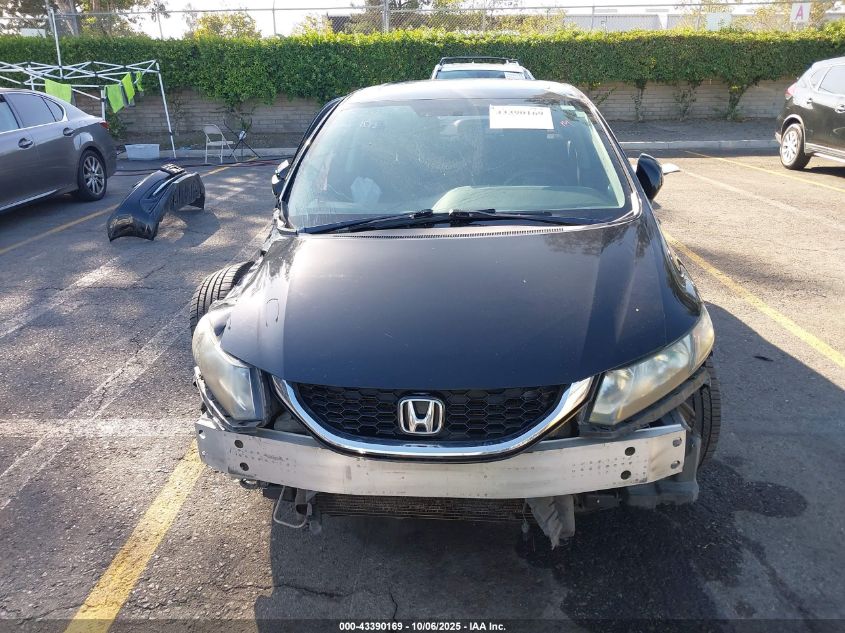 2013 Honda Civic Ex VIN: 19XFB2F8XDE218988 Lot: 43390169