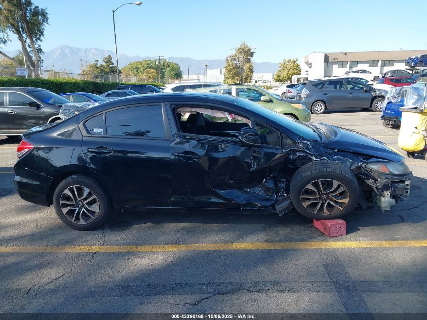 2013 Honda Civic Ex VIN: 19XFB2F8XDE218988 Lot: 43390169