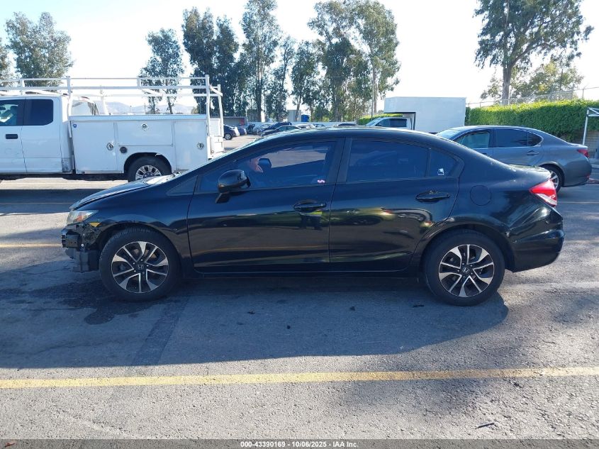 2013 Honda Civic Ex VIN: 19XFB2F8XDE218988 Lot: 43390169