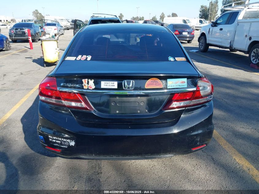 2013 Honda Civic Ex VIN: 19XFB2F8XDE218988 Lot: 43390169