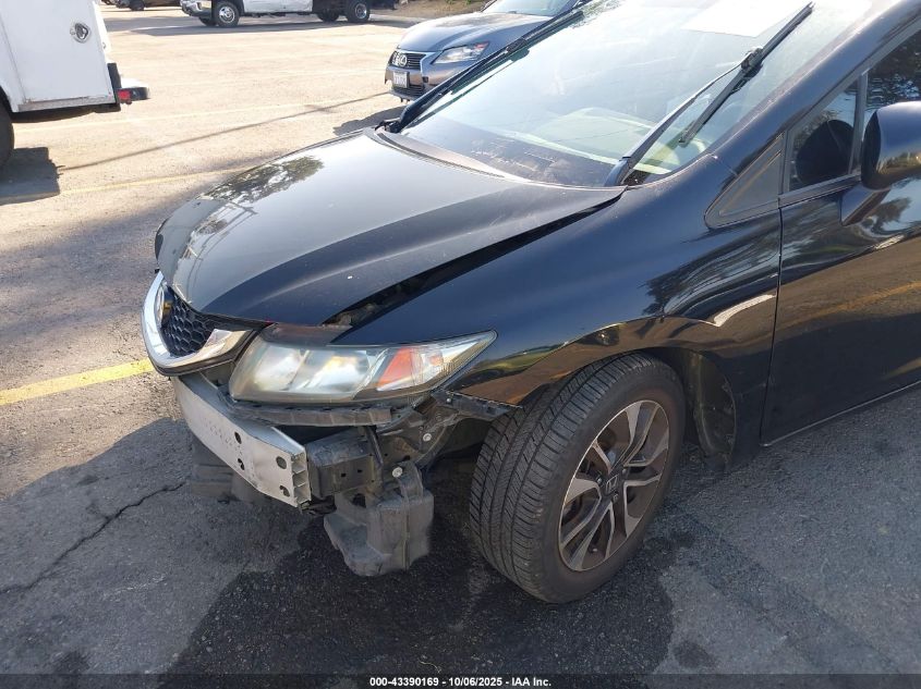 2013 Honda Civic Ex VIN: 19XFB2F8XDE218988 Lot: 43390169