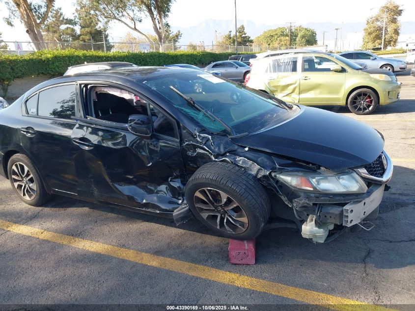 2013 Honda Civic Ex VIN: 19XFB2F8XDE218988 Lot: 43390169