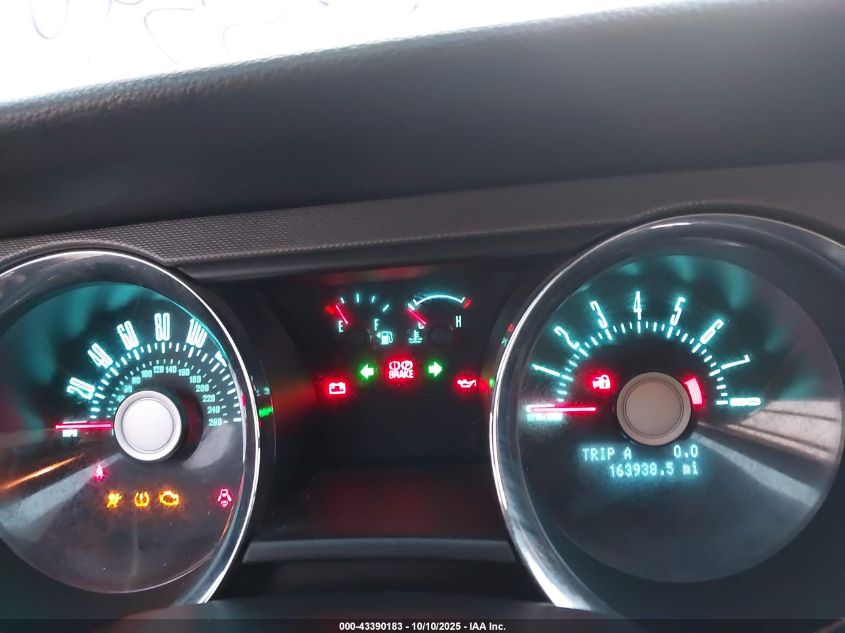 2012 Ford Mustang V6 VIN: 1ZVBP8AM8C5269923 Lot: 43390183