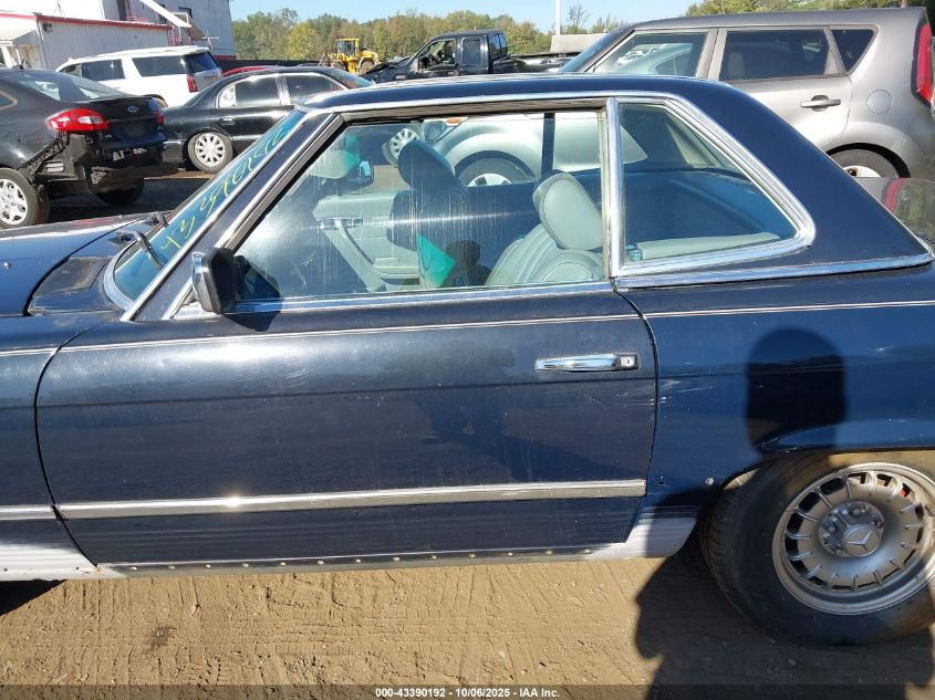 1985 Mercedes-Benz 380 Sl VIN: WDBBA45C0FA017060 Lot: 43390192